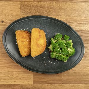 Cordon bleu pechuga de pollo, pavo y queso SIN GLUTEN (400g) 3Ud